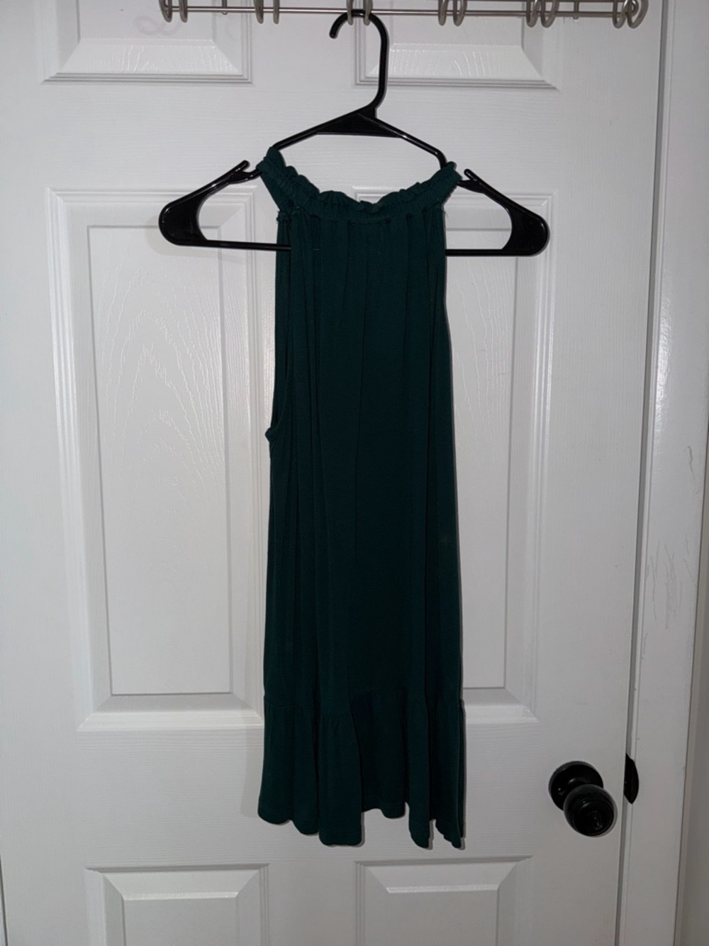 LOFT Sleeveless Ruffled Halter Tunic - Picture 3 of 3